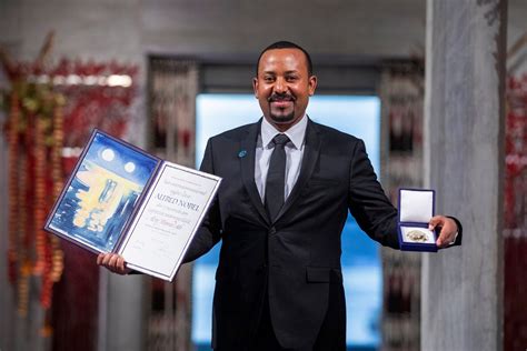 Il premio Nobel per la pace 2019: un riconoscimento straordinario per Abiy Ahmed Ali e i suoi sforzi per riconciliare l'Etiopia con l'Eritrea